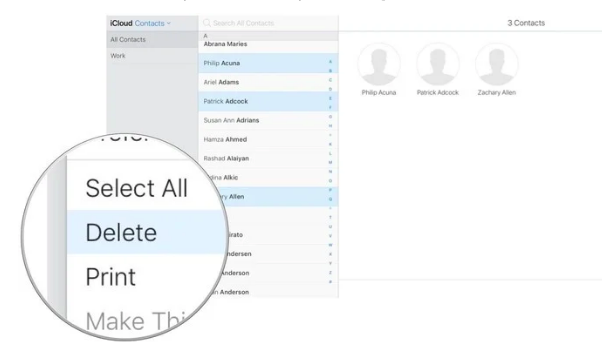 How to erase multiple contacts from your apple iPhone 