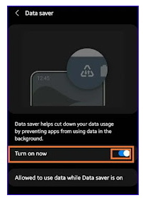 can i turn off andrоid's dаtа sаving mоde