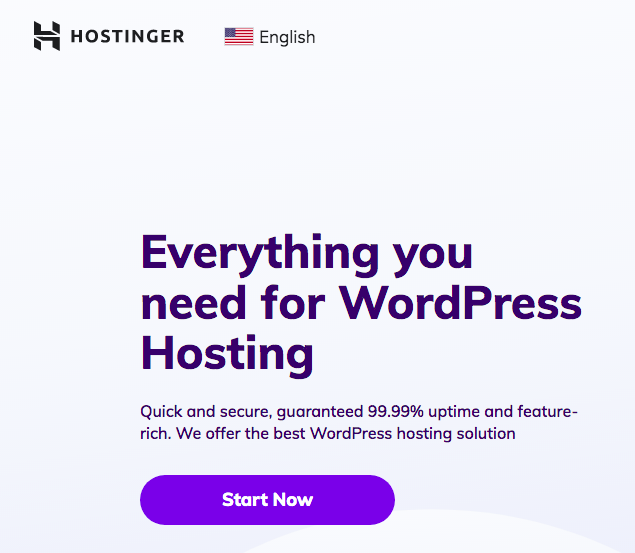 Hostinger - Best WordPress Hosting company