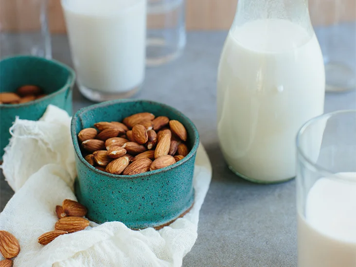 Nuts And Milk Are Good For Strong, Healthy Health