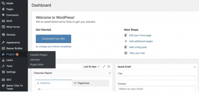 How to Fix ‘Add New Plugin Menu Not Showing’ In WordPress