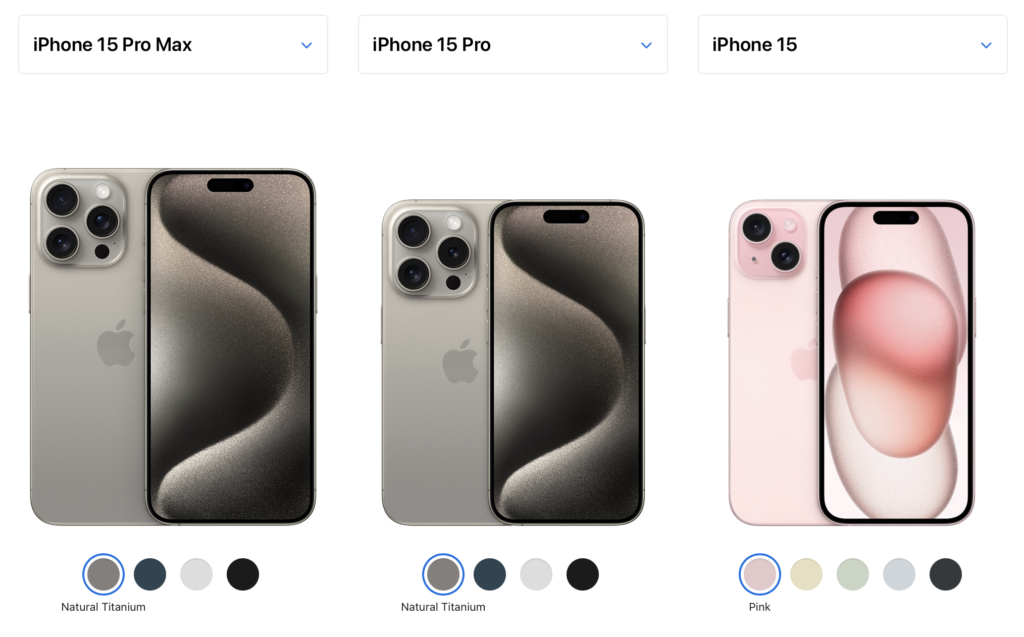 Apple iPhone 15 Pro vs iPhone 15 Pro Max - Techwires.co