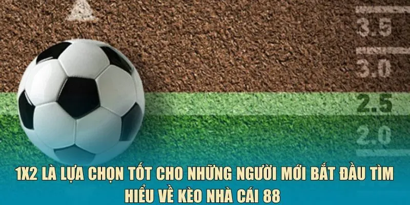 1X2 là lựa chọn tốt cho những người mới bắt đầu tìm hiểu về kèo nhà cái 88 