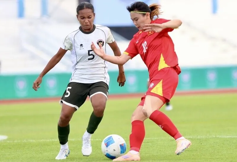 Tuyển nữ bóng đá Việt Nam đánh bại Indonesia với tỷ số 5 - 0 